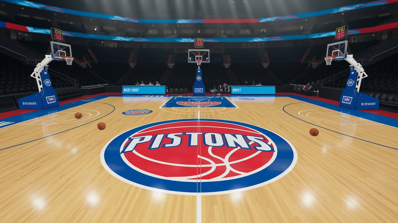 Motown Pistons jersey concept in NBA 2K