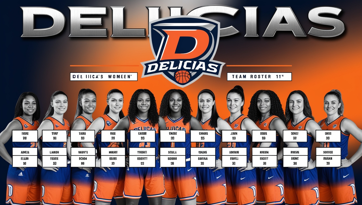 Delicias women's basketball roster