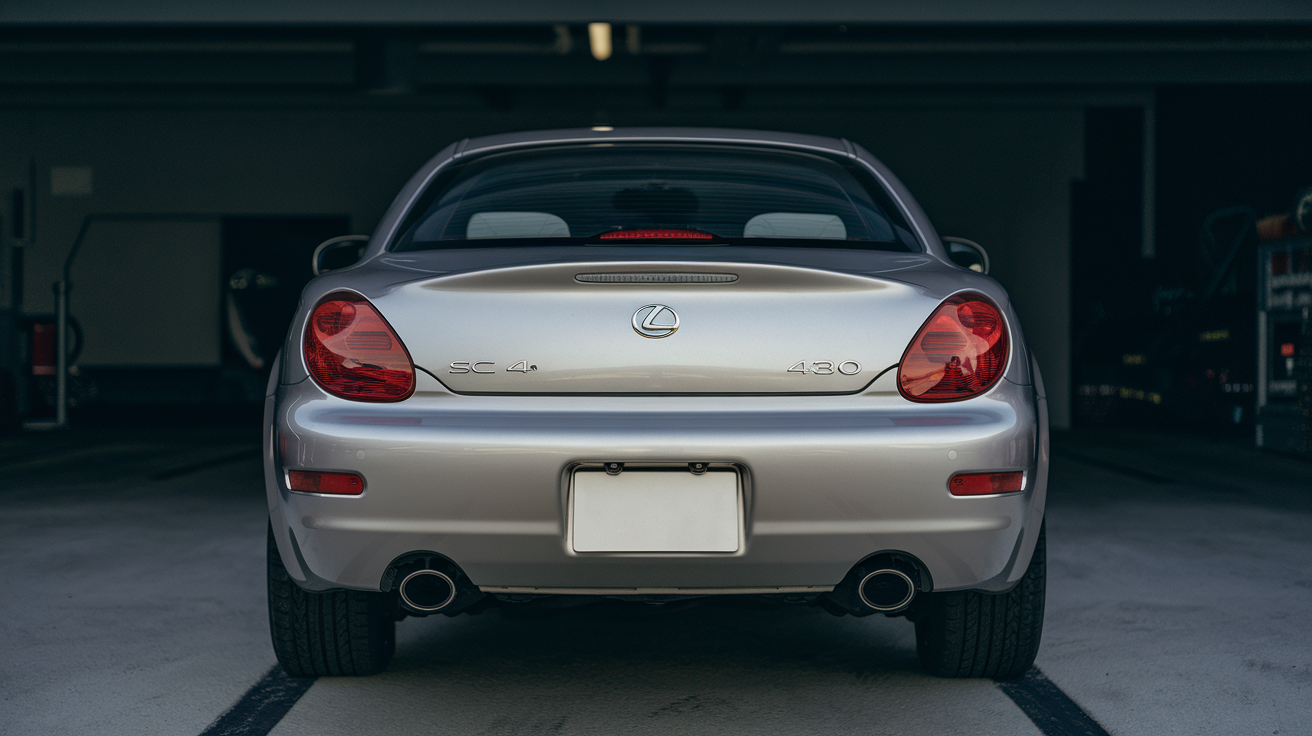 Lexus SC 430 glass rattle behind the rear seat